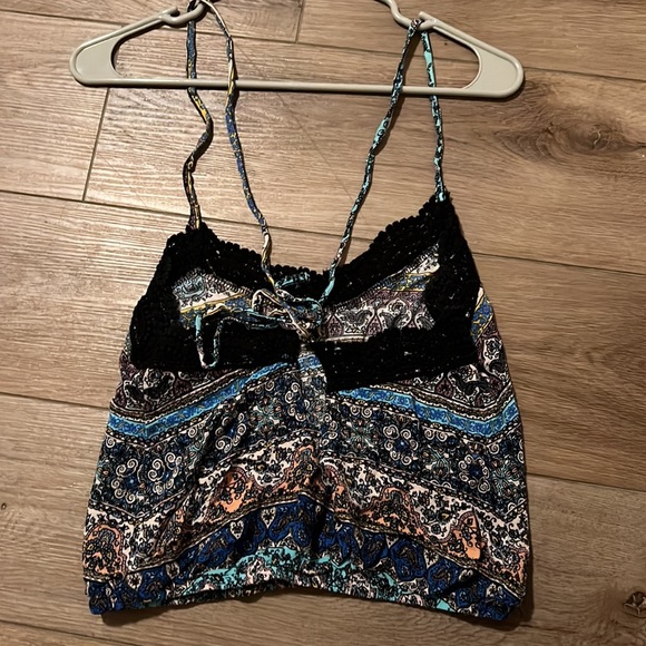 LA Hearts Bohemian Crop Top - Picture 3 of 3